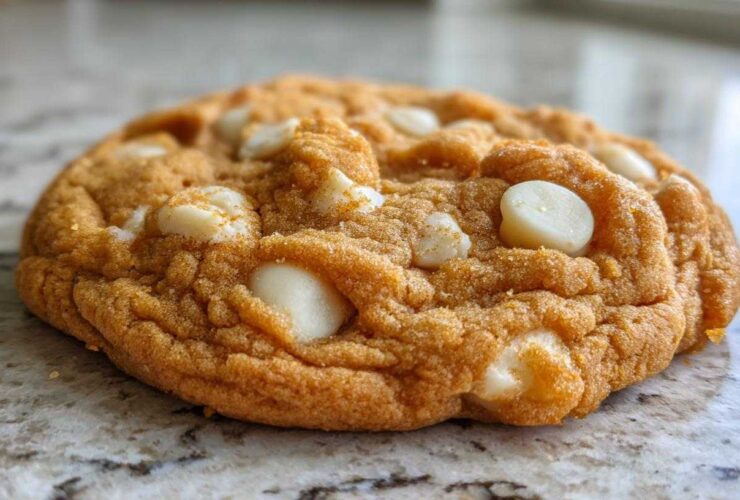 Pumpkin White Chocolate Chip Cookies
