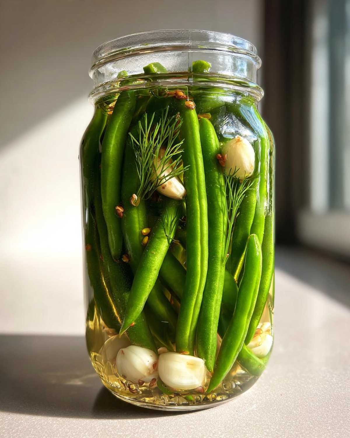 Refrigerator Dilly Beans - detail 2