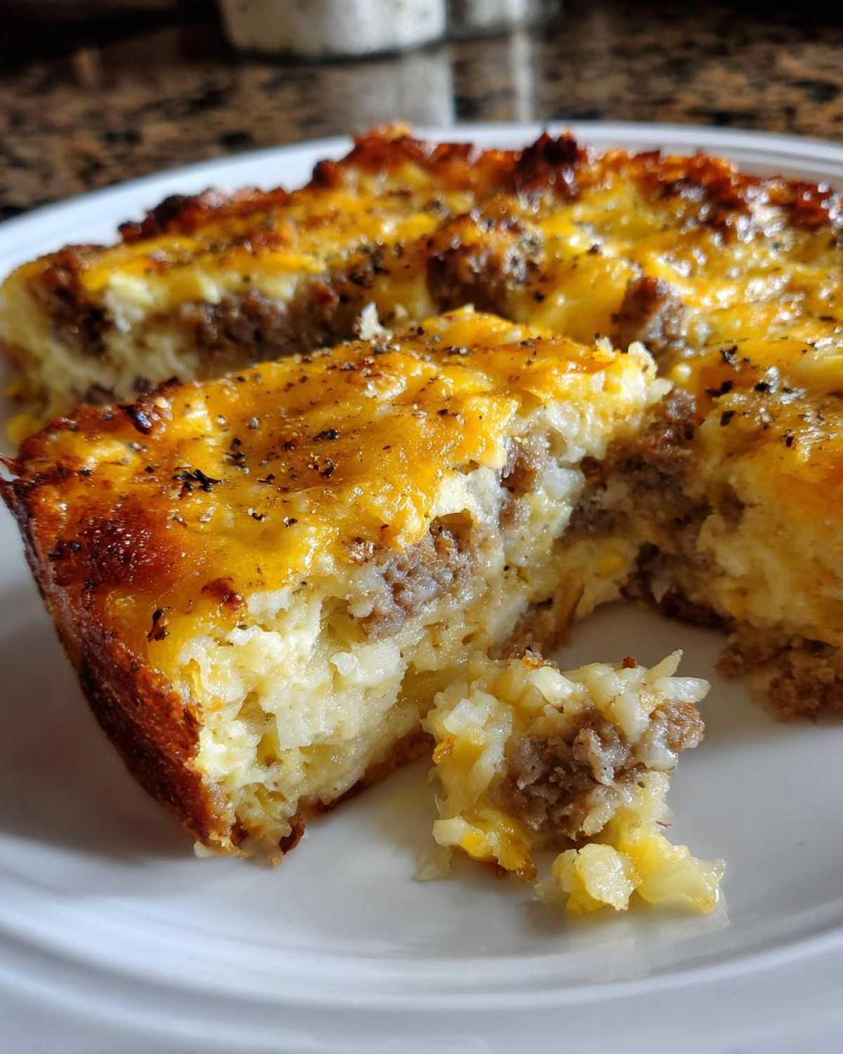 Sausage Hashbrown Breakfast Casserole - detail 3