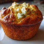 Savory Pumpkin Muffins with Sage and Feta