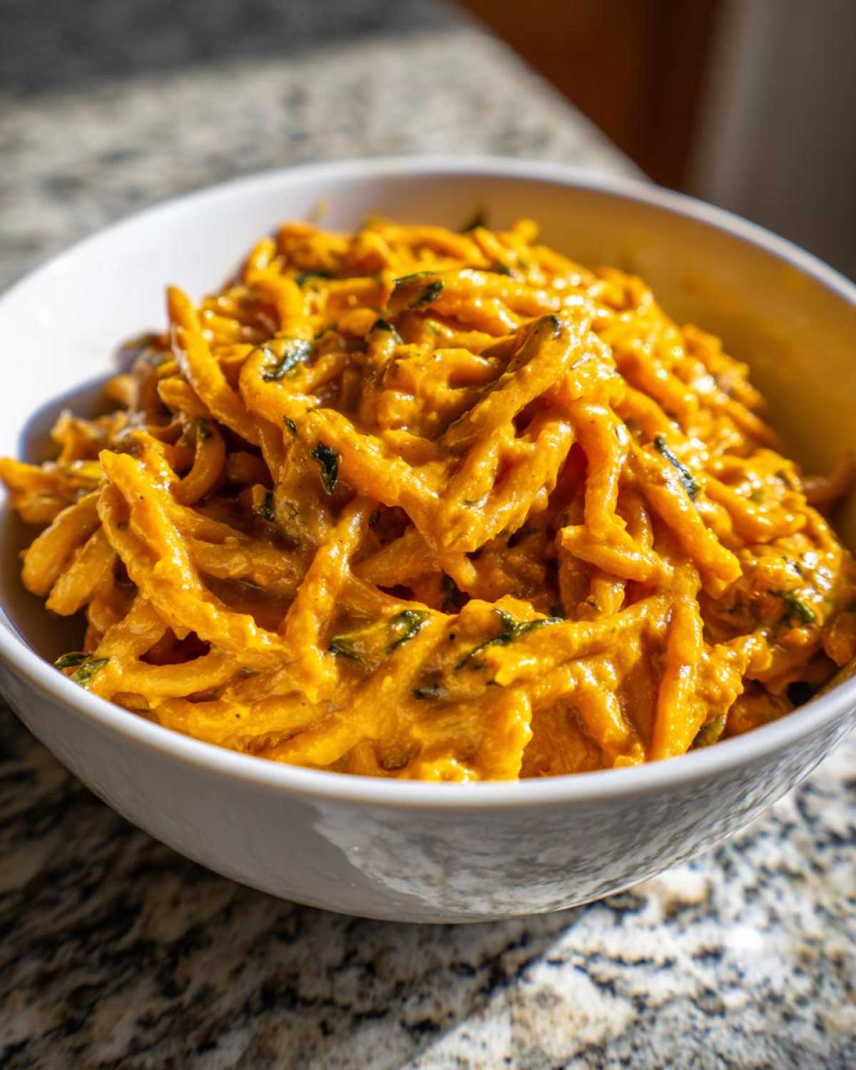 Savory Pumpkin and Sage Pasta Sauce - detail 3