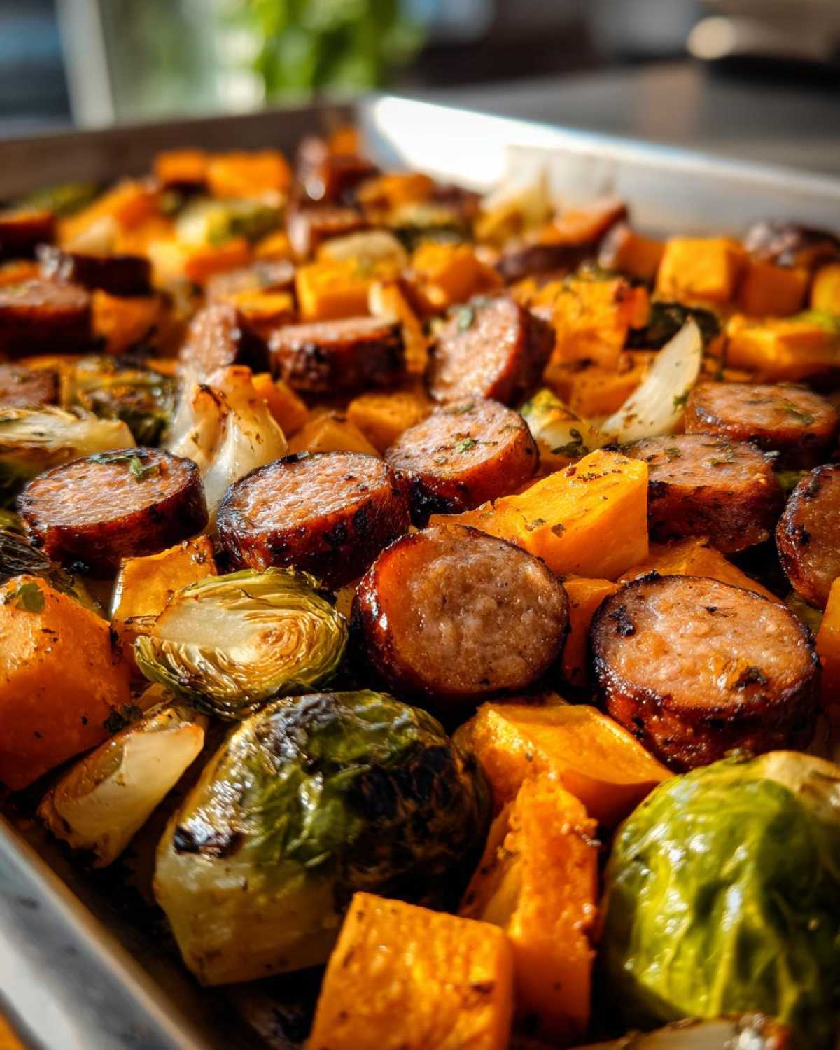 Sheet Pan Sausage and Veggies - detail 1
