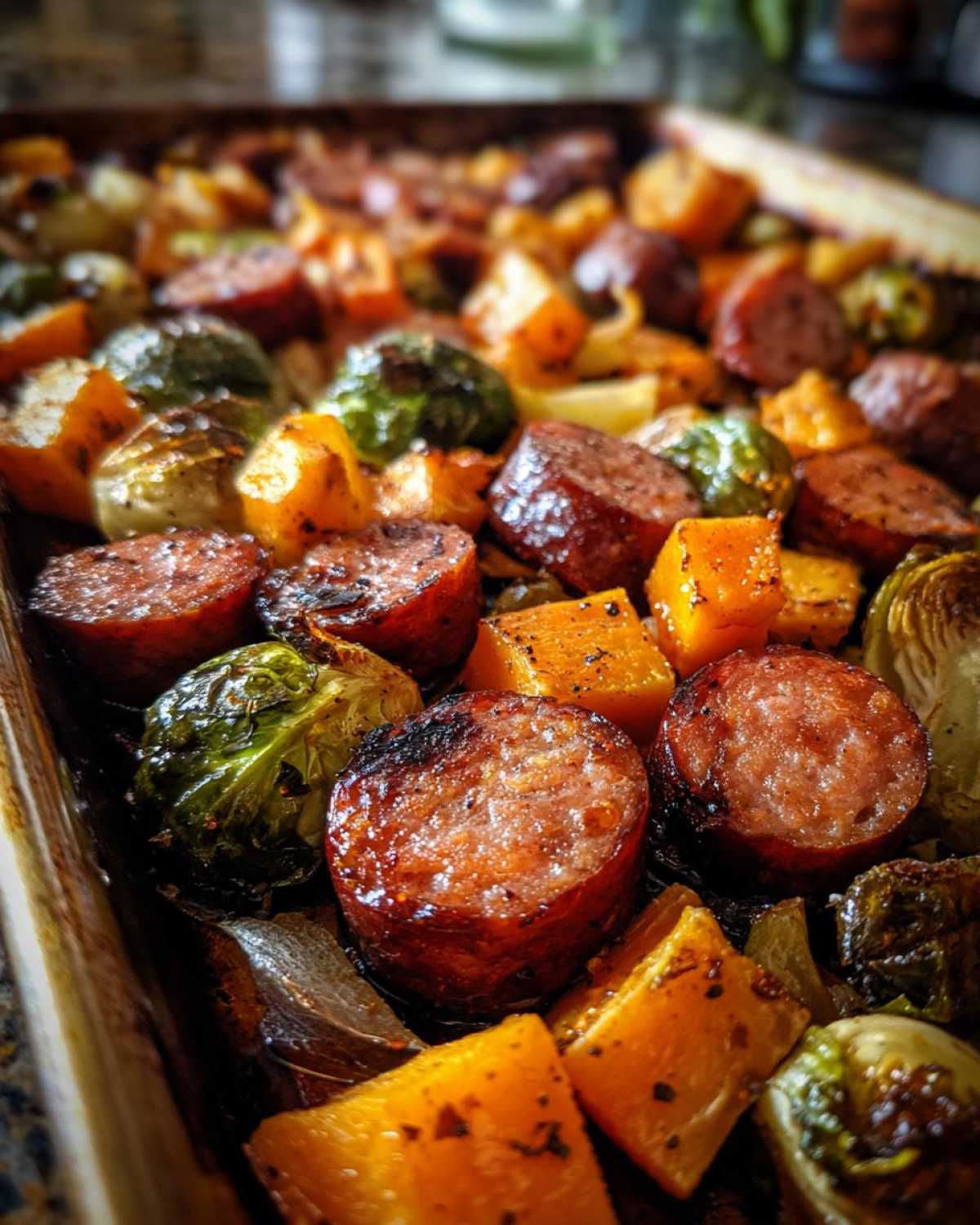 Sheet Pan Sausage and Veggies - detail 2