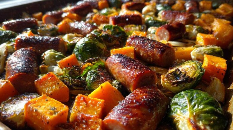 Sheet Pan Sausage and Veggies