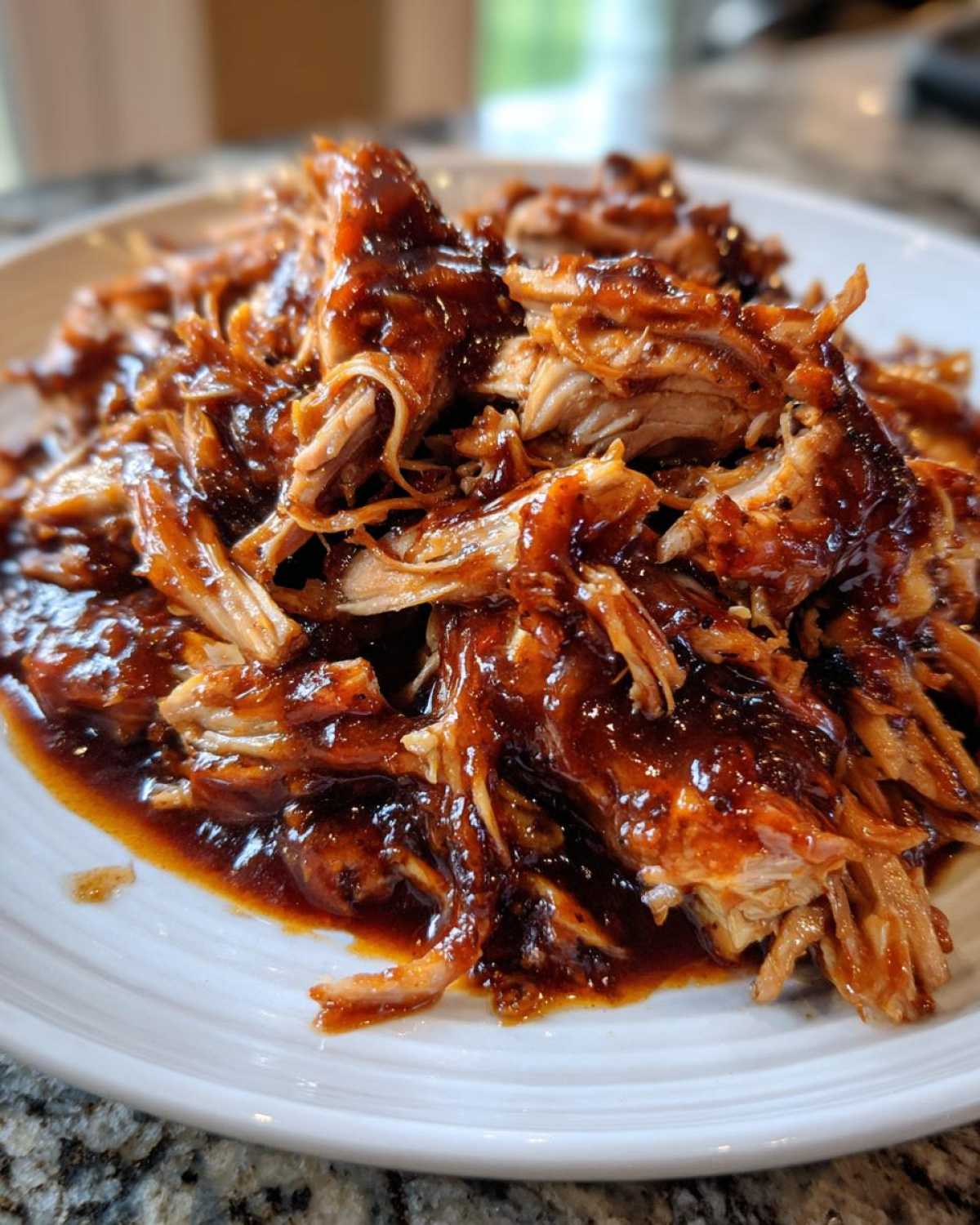Slow Cooker BBQ Pulled Pork Chops - detail 1