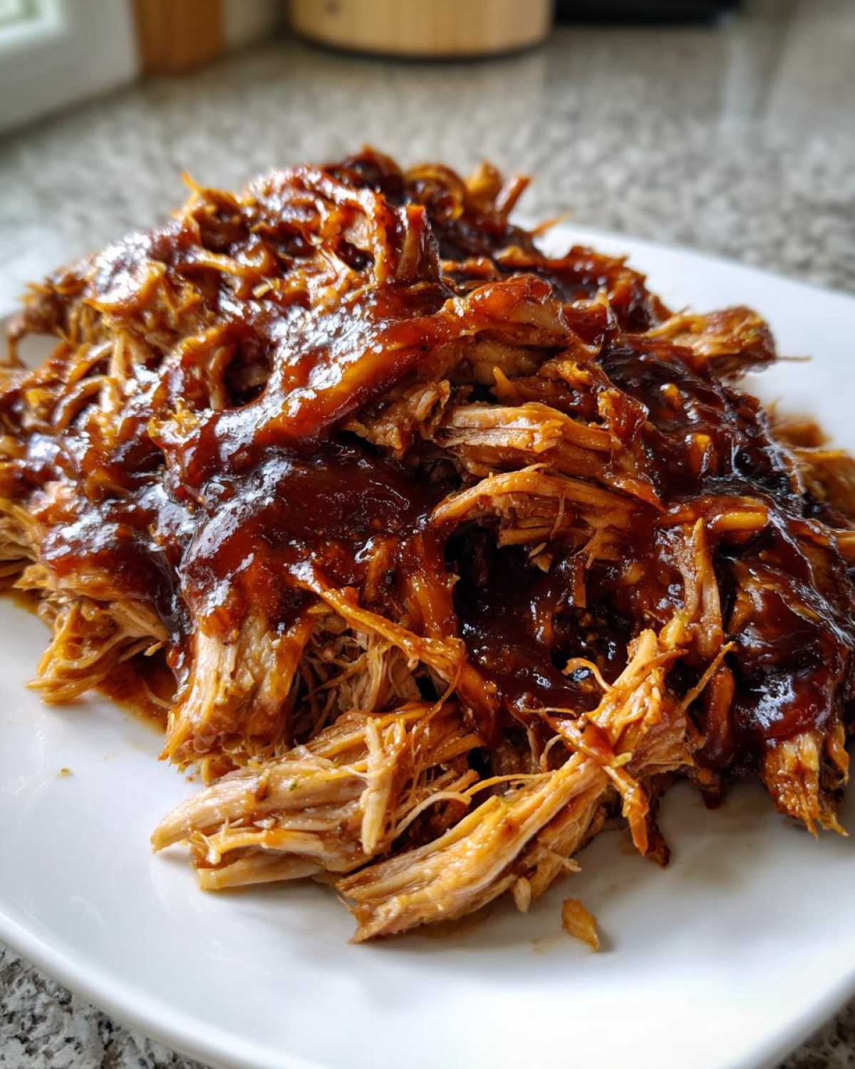 Slow Cooker BBQ Pulled Pork Chops - detail 2