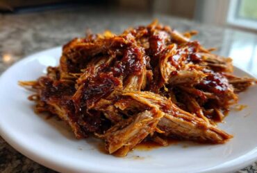 Slow Cooker BBQ Pulled Pork Chops