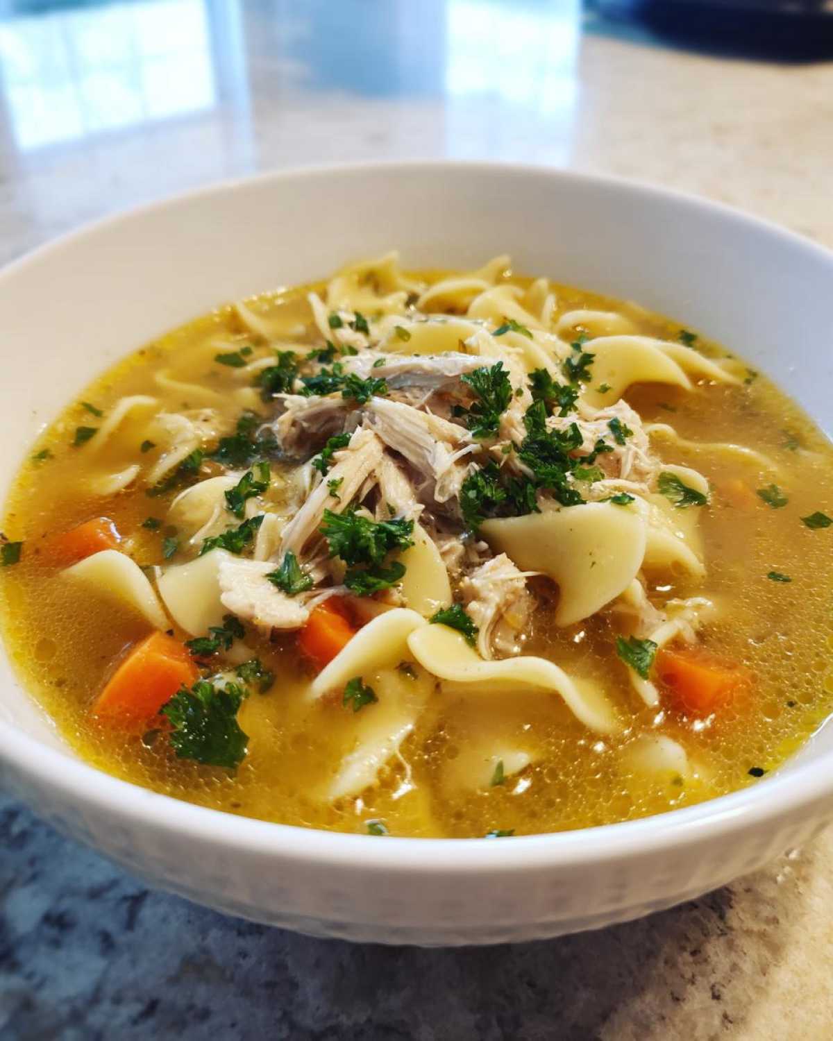 Slow Cooker Chicken Noodle Soup - detail 1