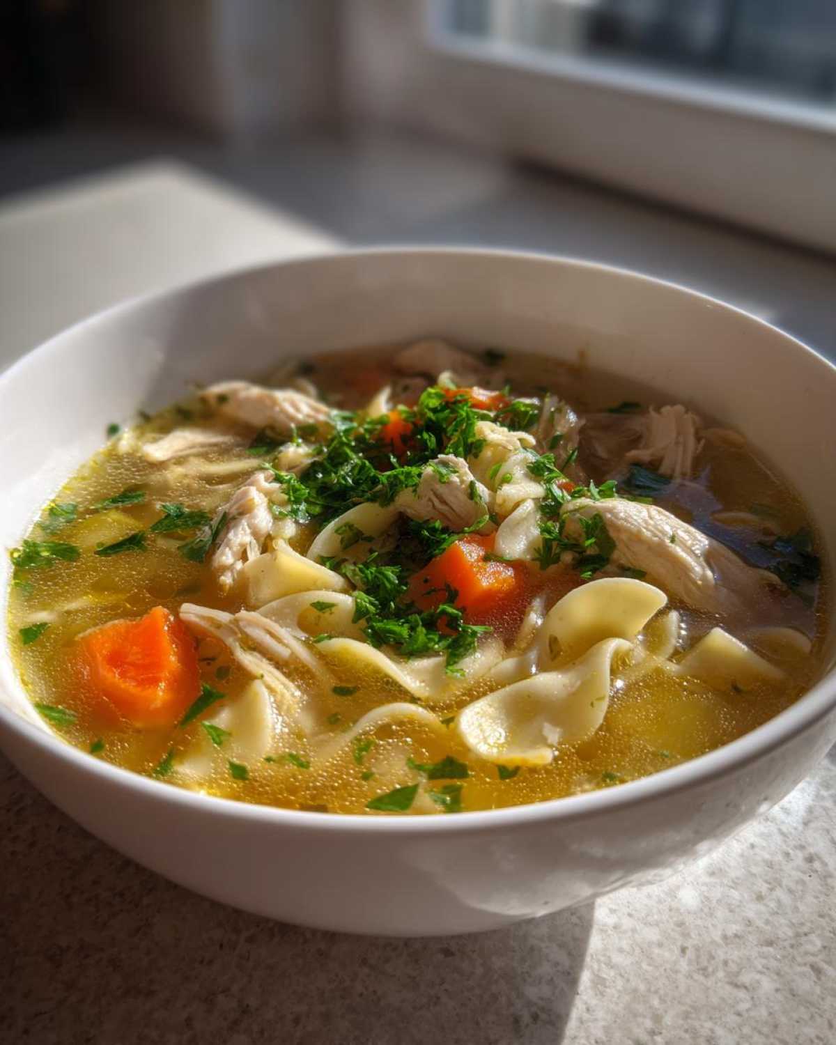 Slow Cooker Chicken Noodle Soup - detail 3