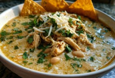 Slow Cooker White Chicken Chili