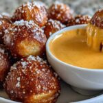 Soft Pretzel Bites with Beer Cheese Dip