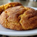 Soft and Chewy Pumpkin Snickerdoodles