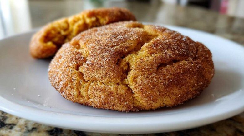 Soft and Chewy Pumpkin Snickerdoodles