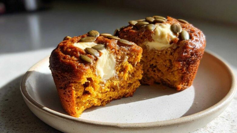 Starbucks-Copycat Pumpkin Cream Cheese Muffins