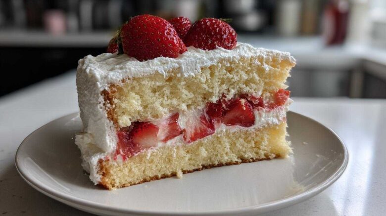 Strawberry Shortcake Layer Cake