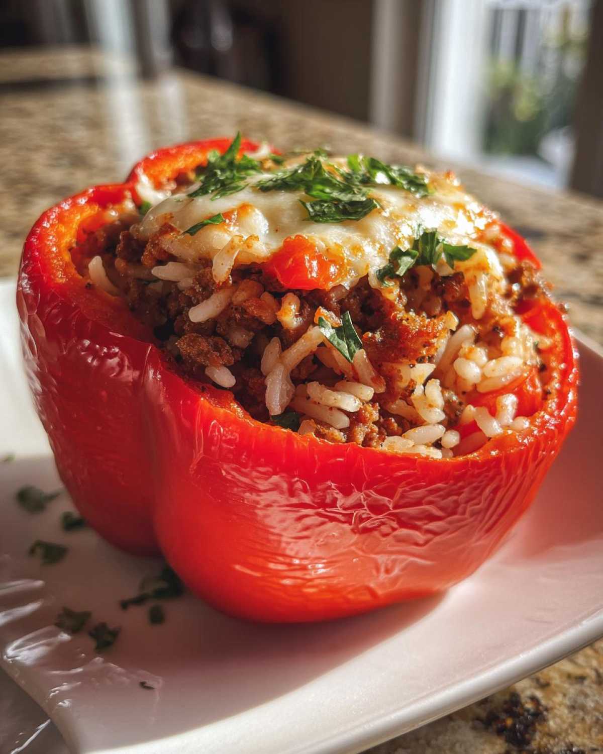 Stuffed Bell Peppers - detail 1