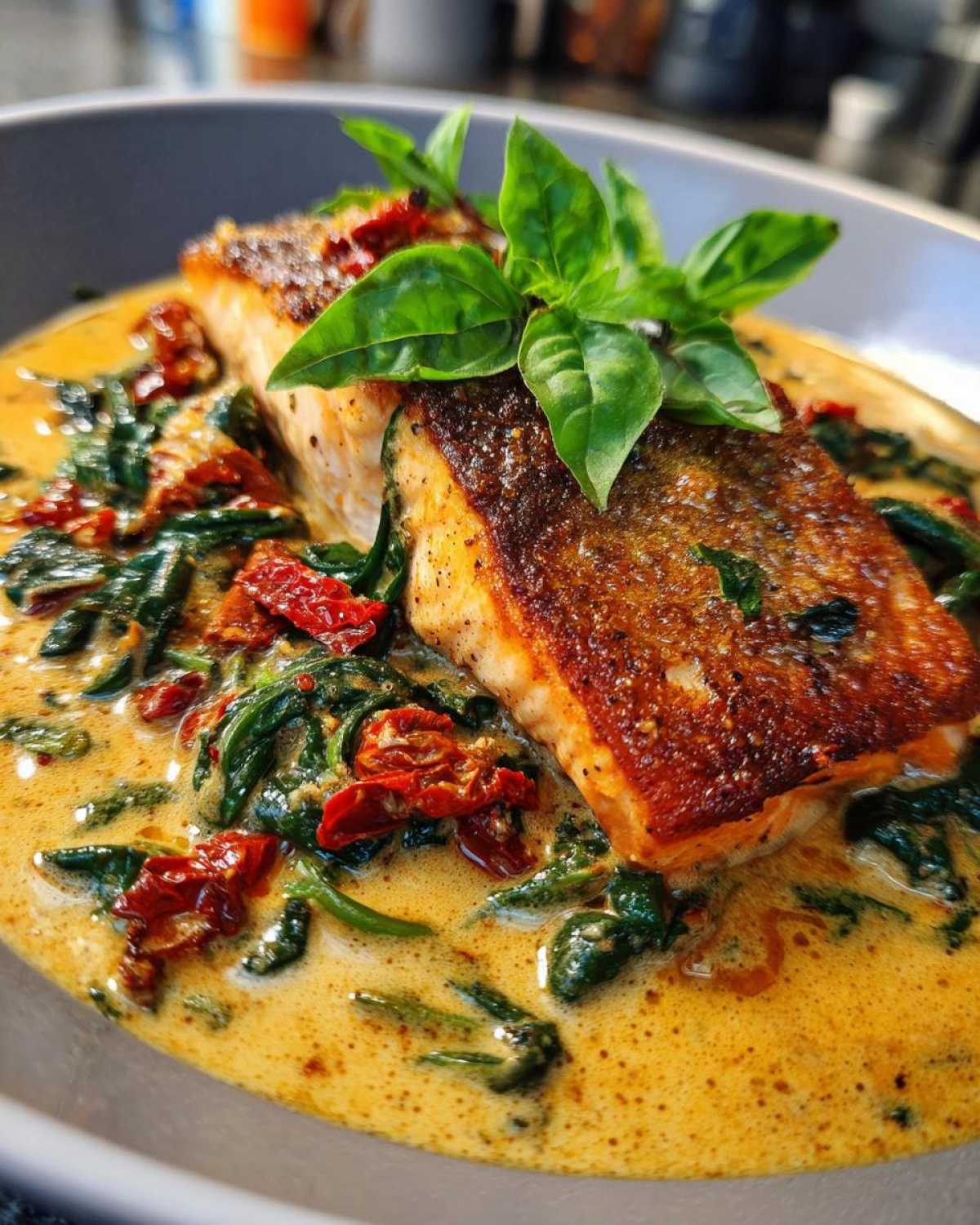 Tuscan Salmon - detail 1
