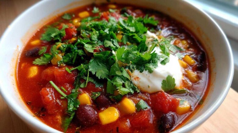 Vegetarian Taco Soup