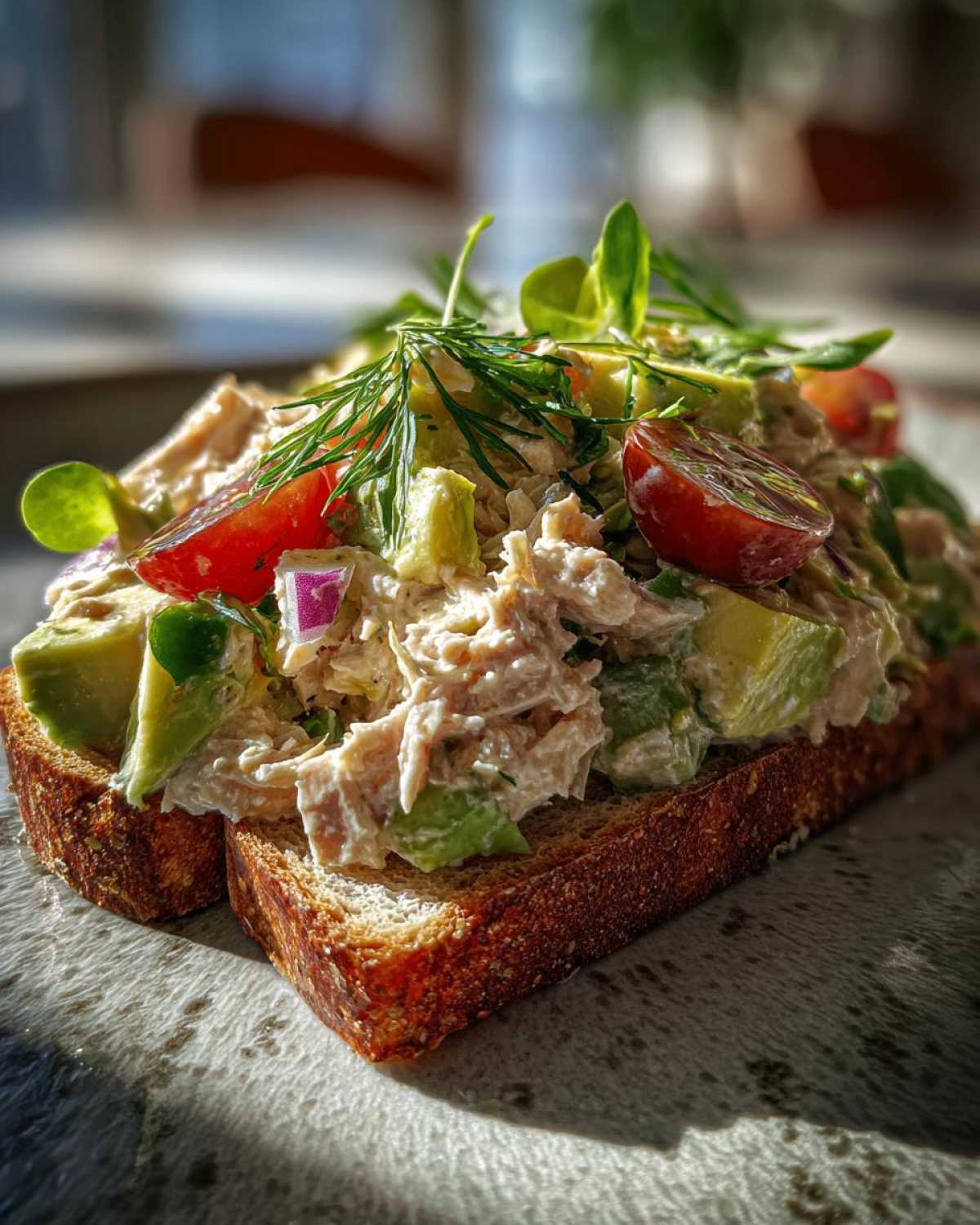 Avocado tuna salad - detail 3