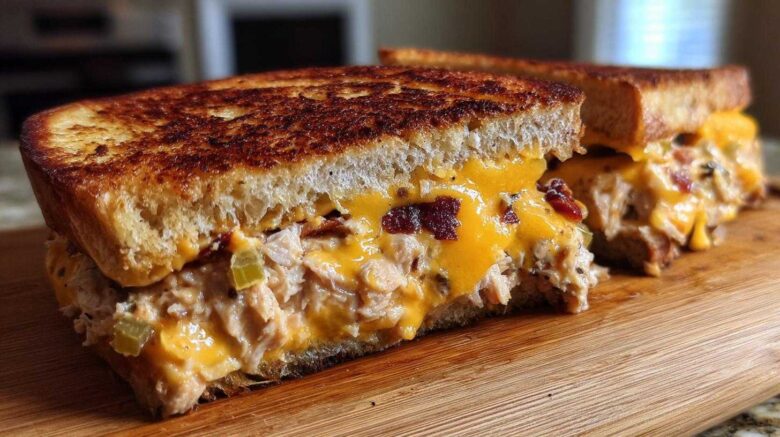 Bacon tuna melt