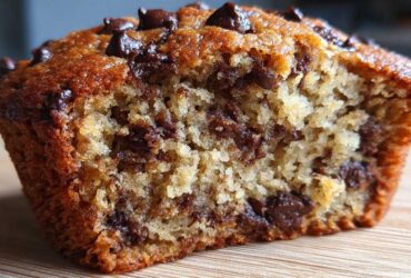 Chocolate chip banana muffins