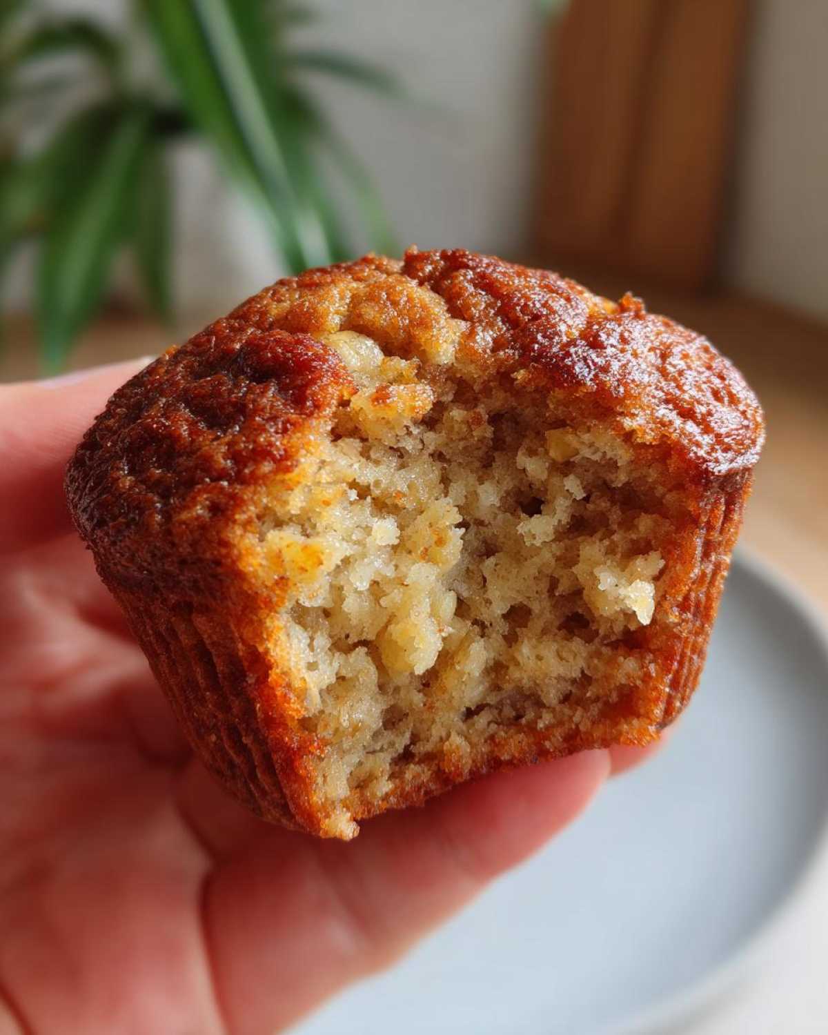 Classic banana muffins - detail 3