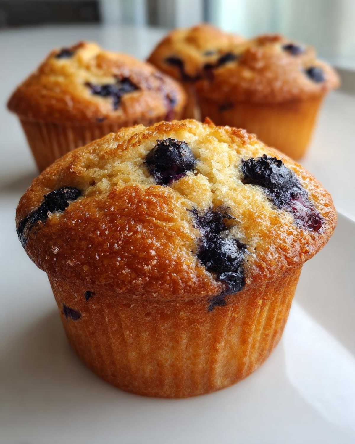 Classic blueberry muffins - detail 3