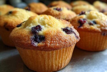 Classic blueberry muffins