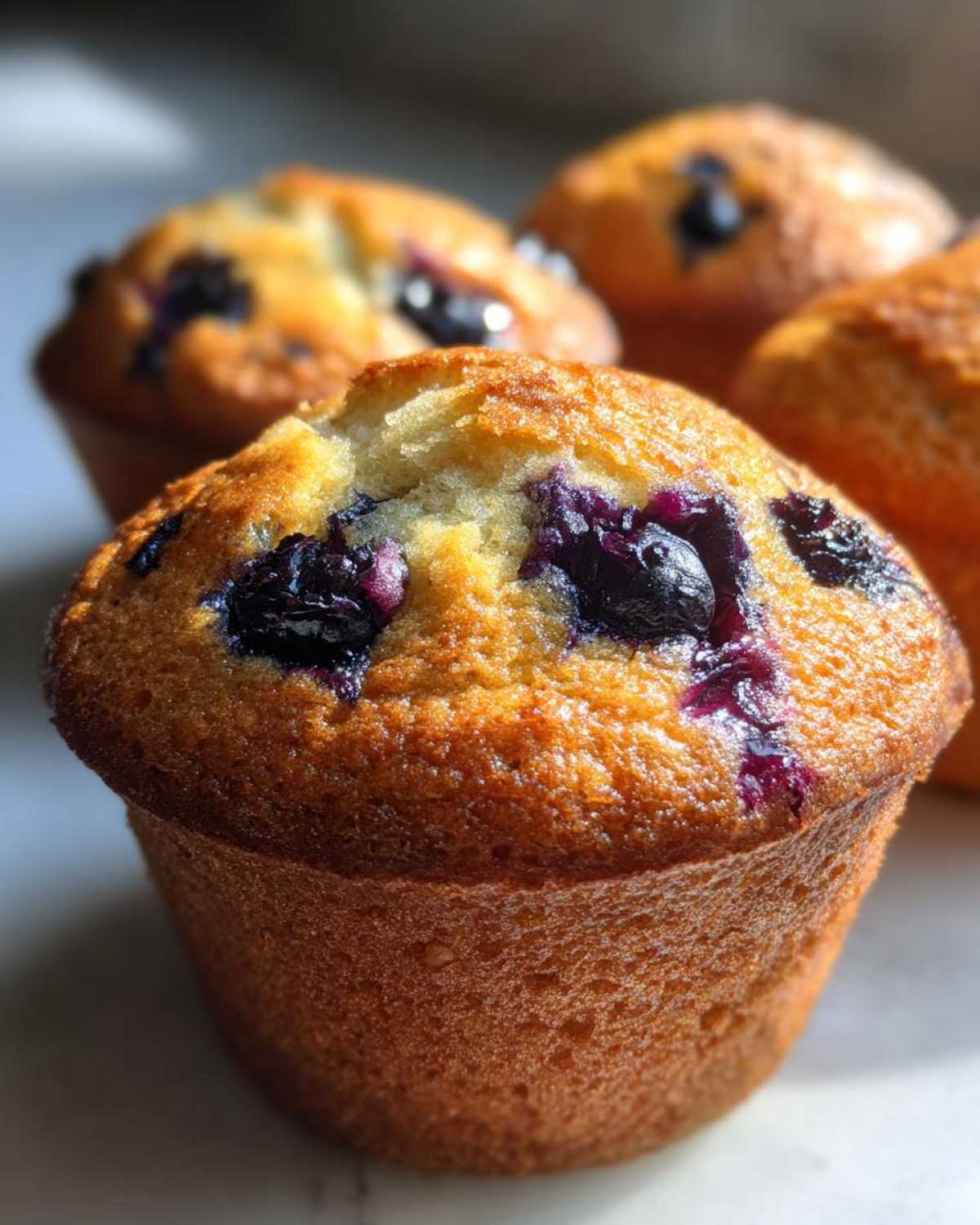 Classic blueberry muffins - detail 4