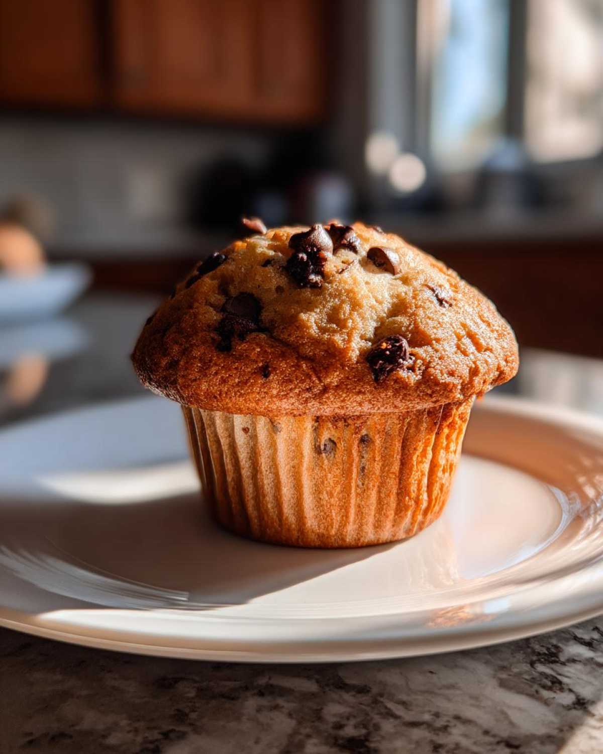 Classic chocolate chip muffins - detail 1