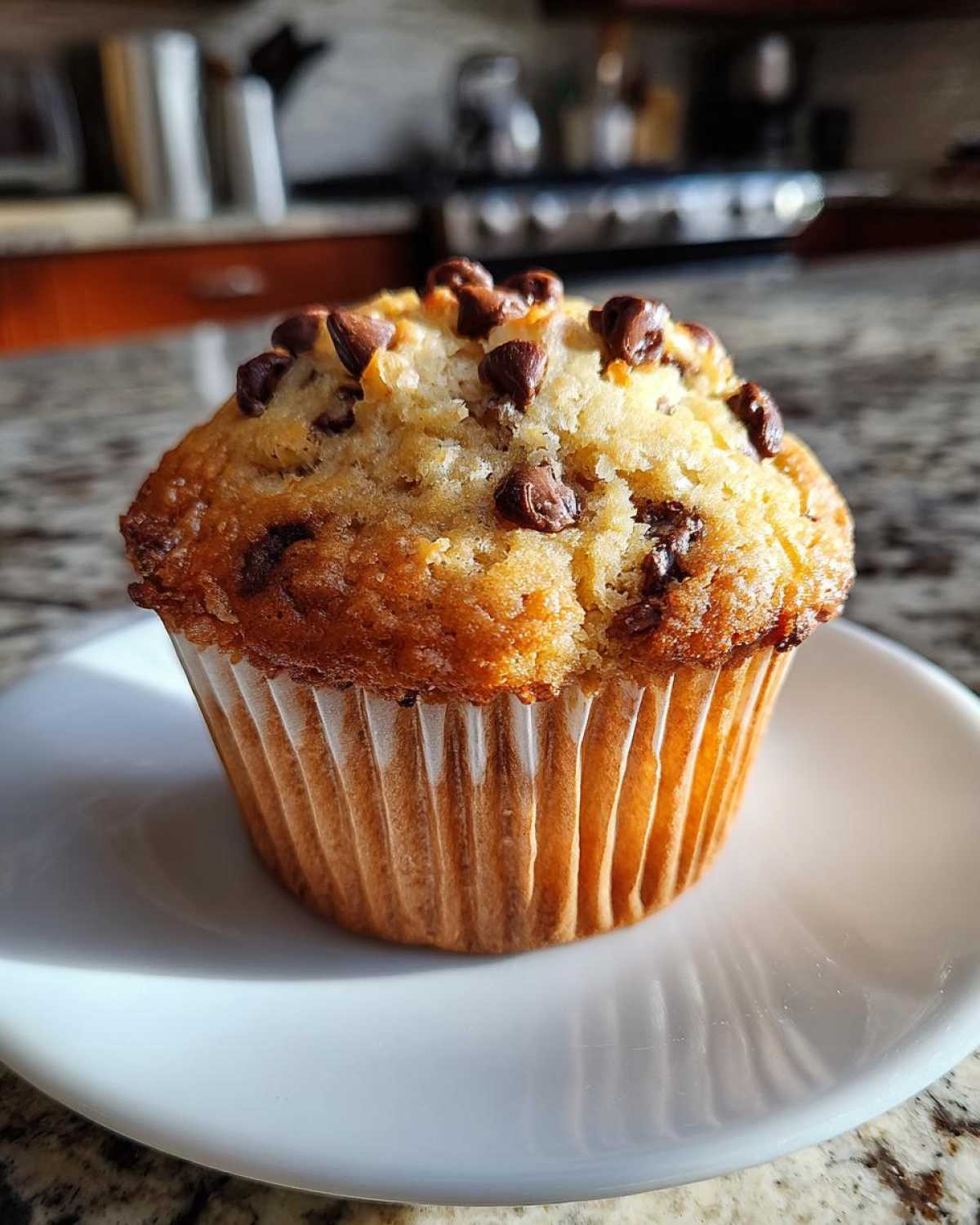 Classic chocolate chip muffins - detail 2
