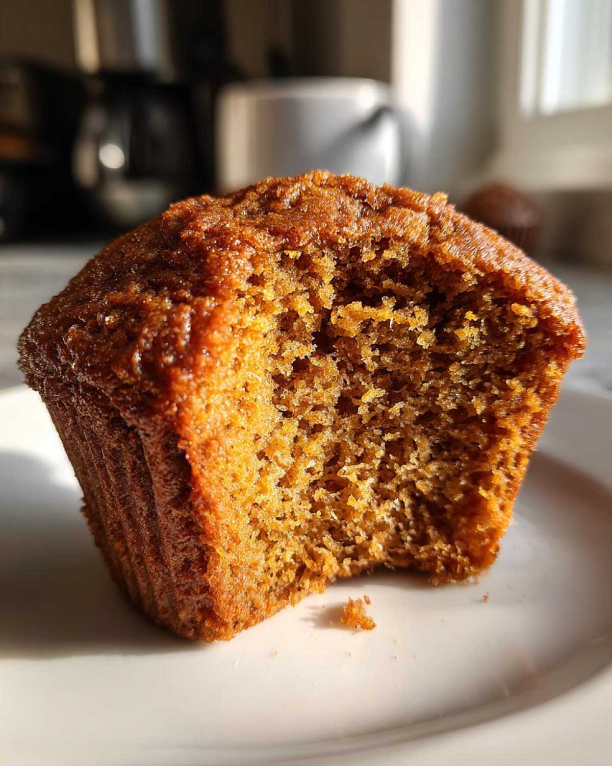 Classic pumpkin muffins - detail 3