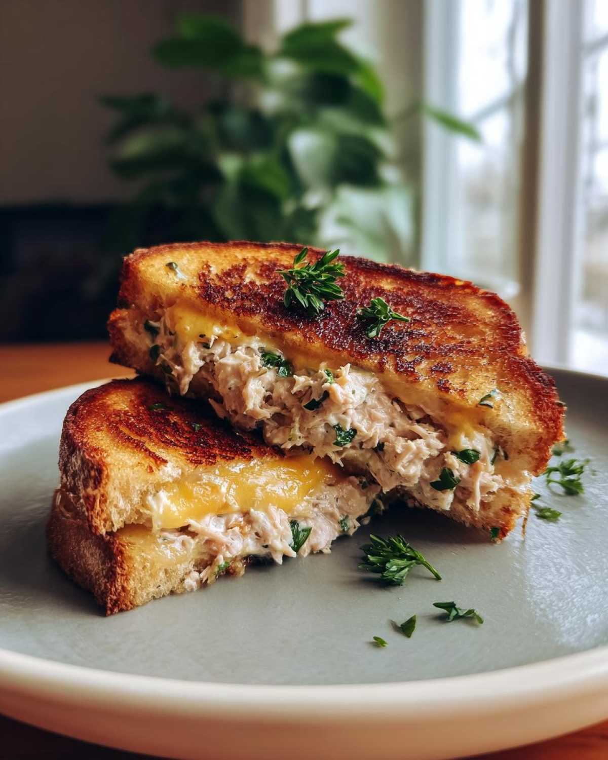 Classic tuna melt - detail 1