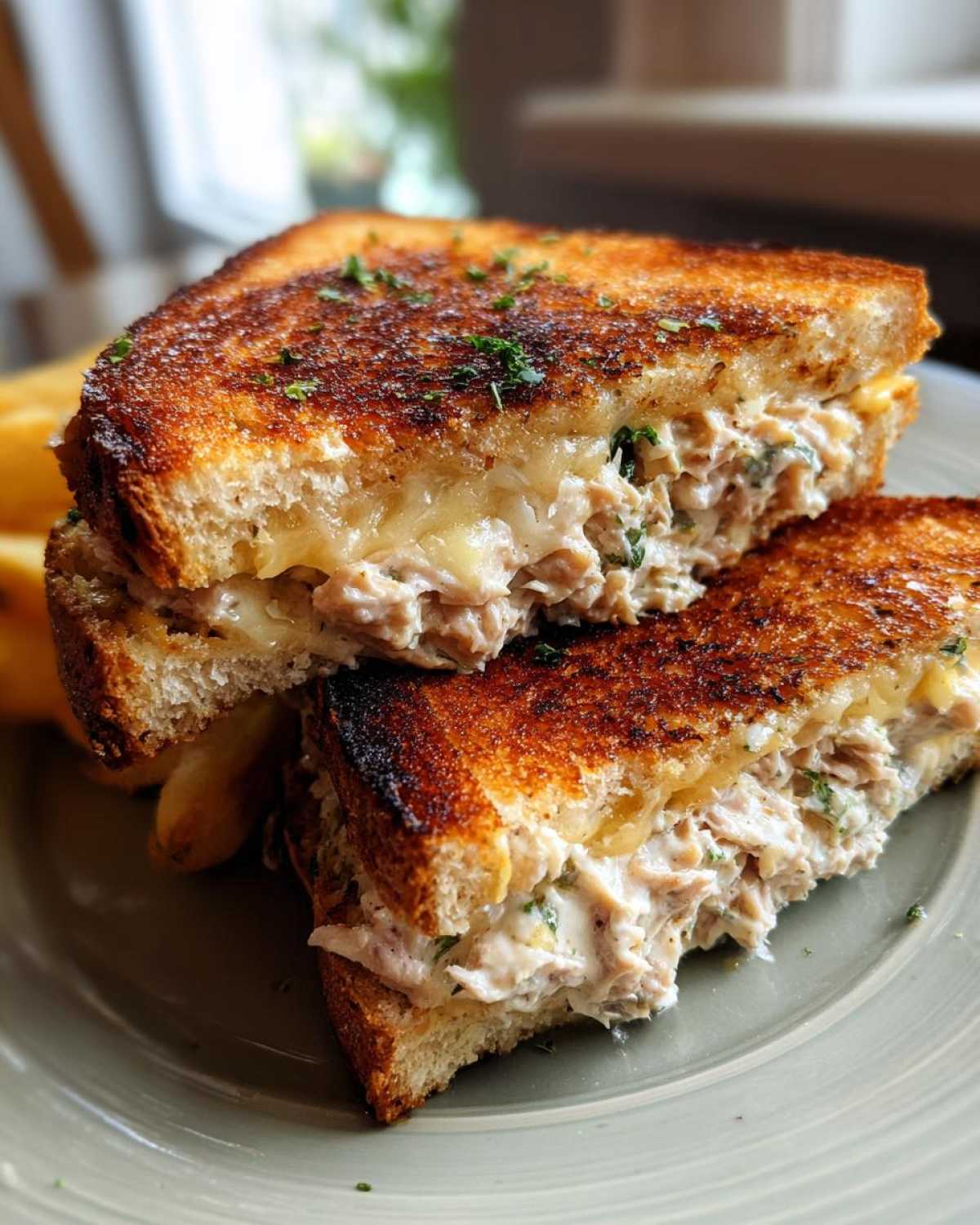 Classic tuna melt - detail 2