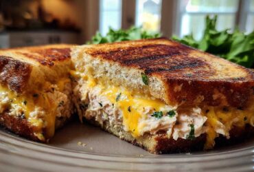 Classic tuna melt