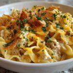 Classic tuna noodle casserole