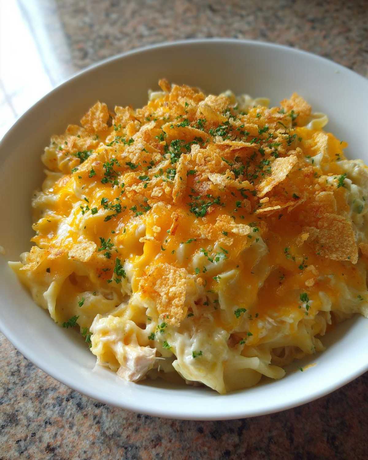 Classic tuna noodle casserole - detail 4