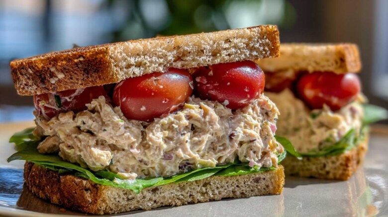 Classic tuna sandwich