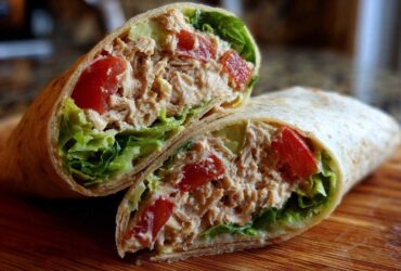Classic tuna wrap