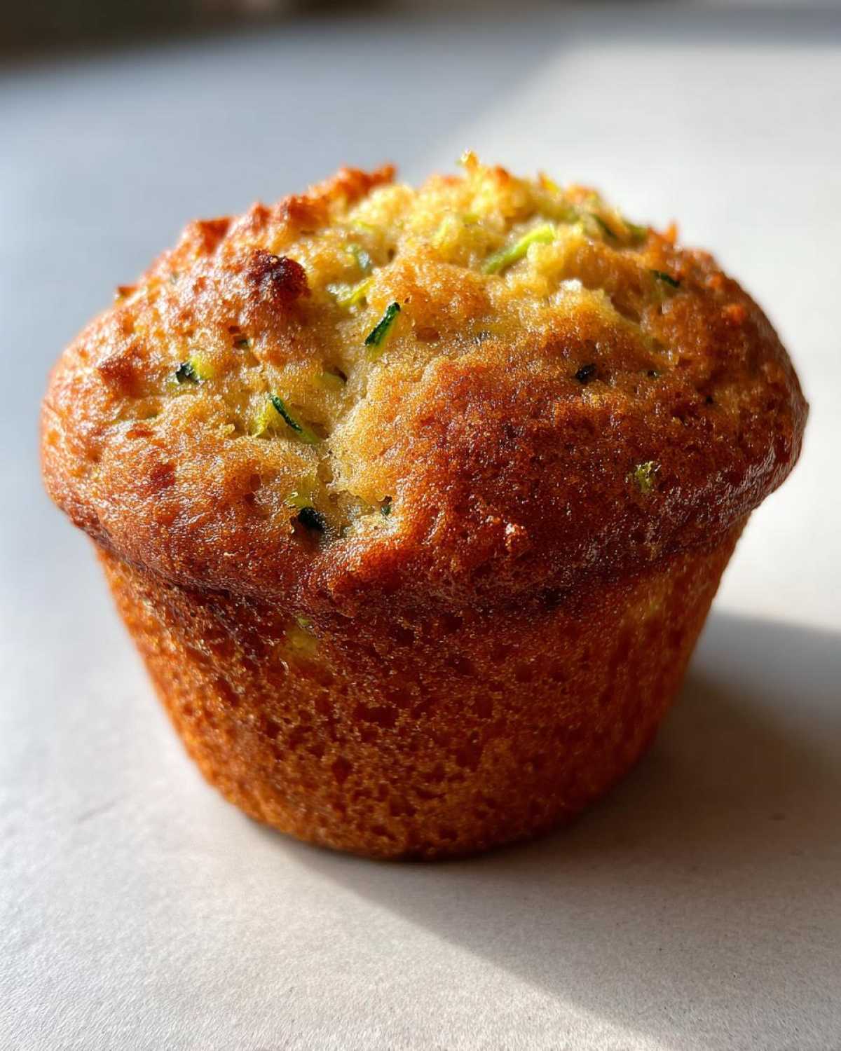 Classic zucchini muffins - detail 3