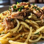 Creamy tuna pasta