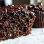Double Chocolate Zucchini Muffins