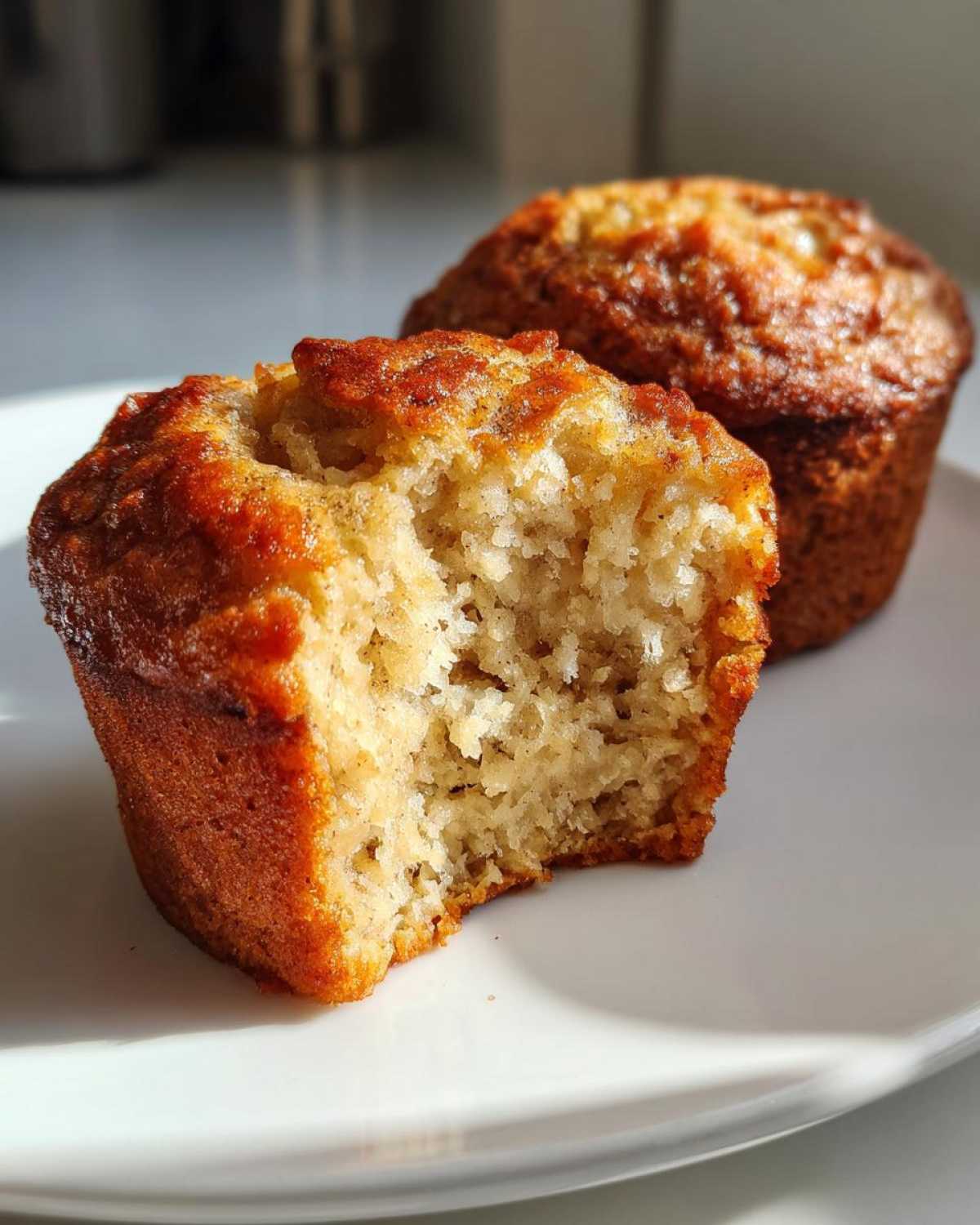 Gluten-free banana muffins - detail 1