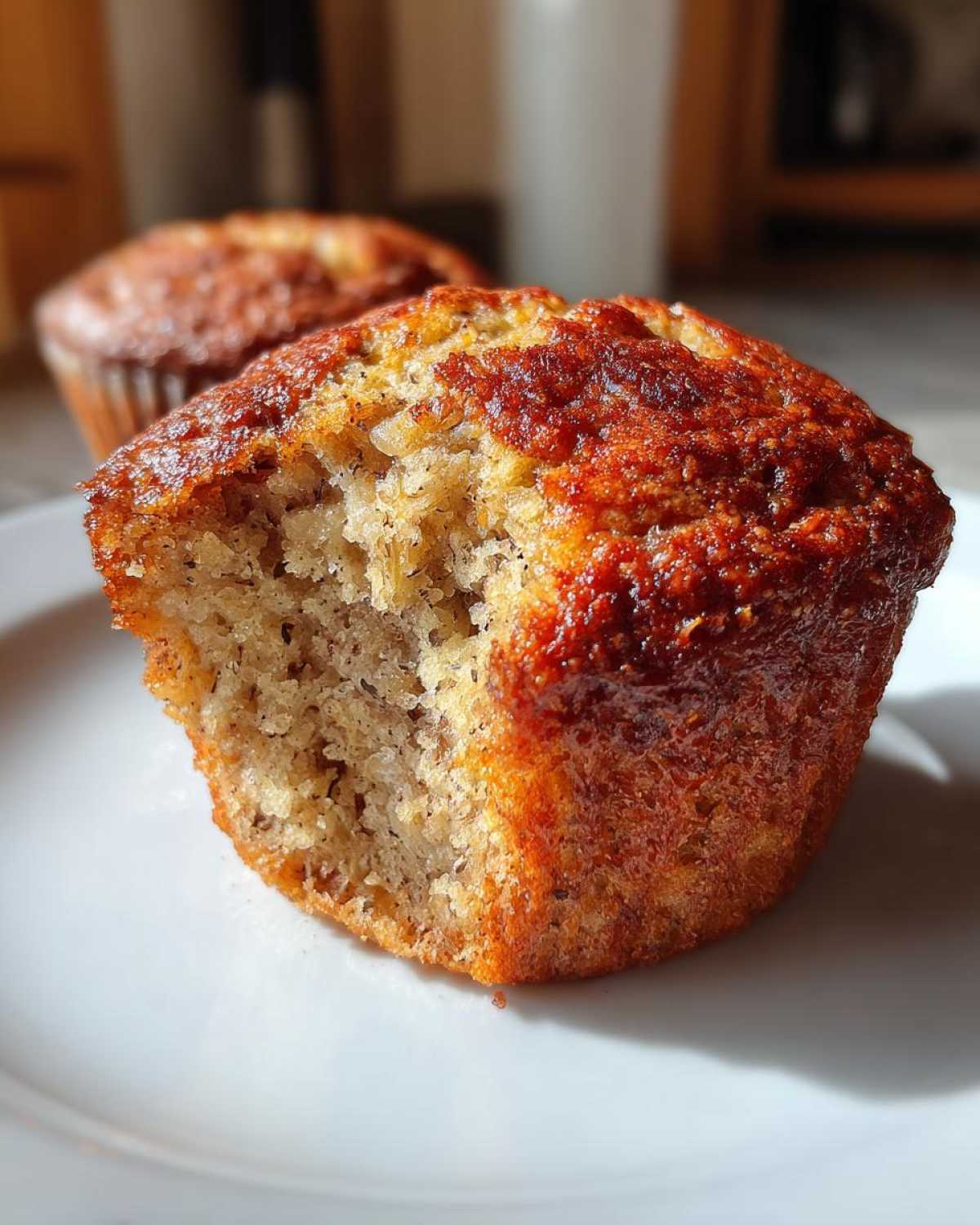 Gluten-free banana muffins - detail 2