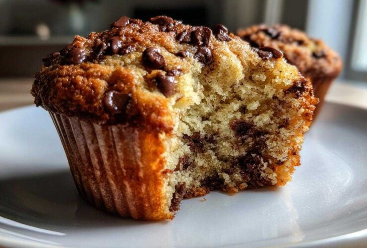 Gluten-free chocolate chip muffins