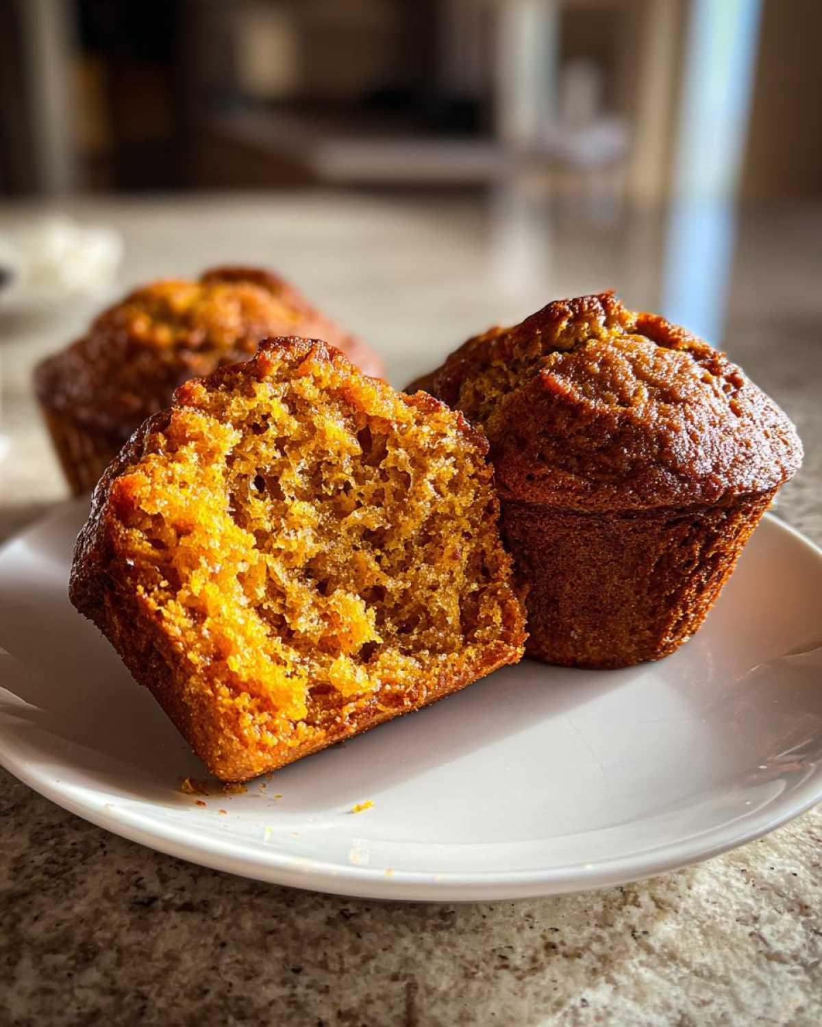 Gluten-free pumpkin muffins - detail 1