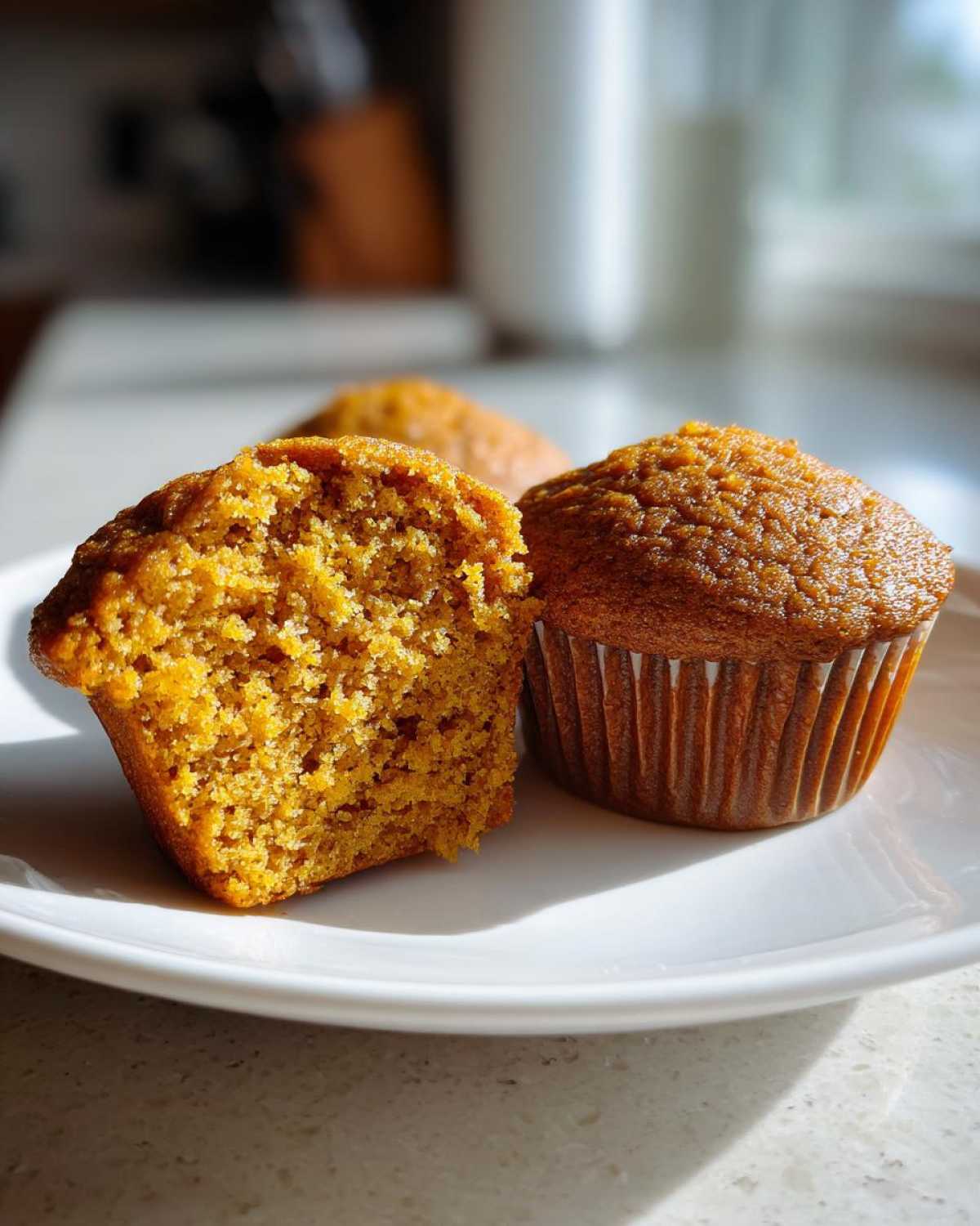 Gluten-free pumpkin muffins - detail 2