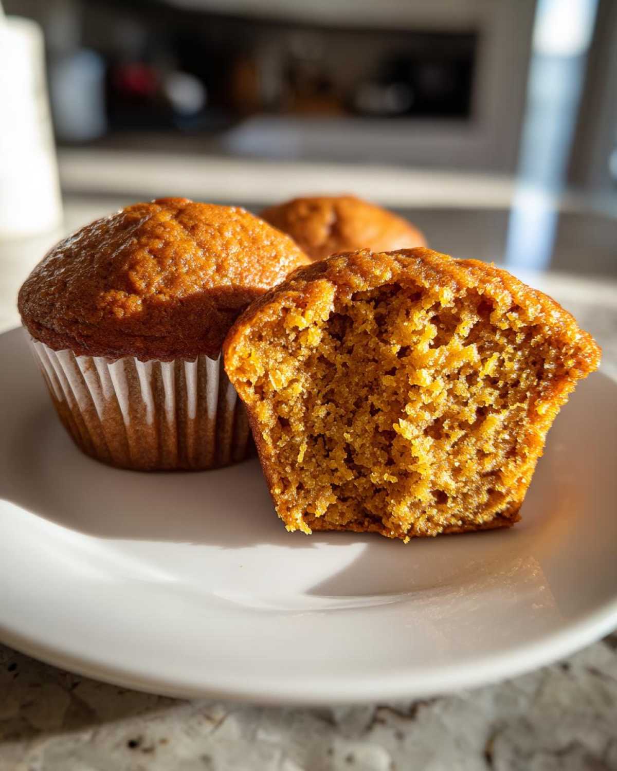 Gluten-free pumpkin muffins - detail 4