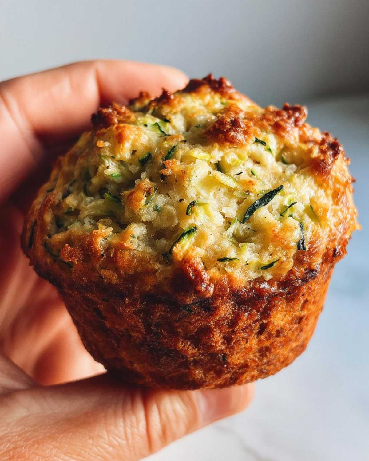 Gluten-free zucchini muffins - detail 1