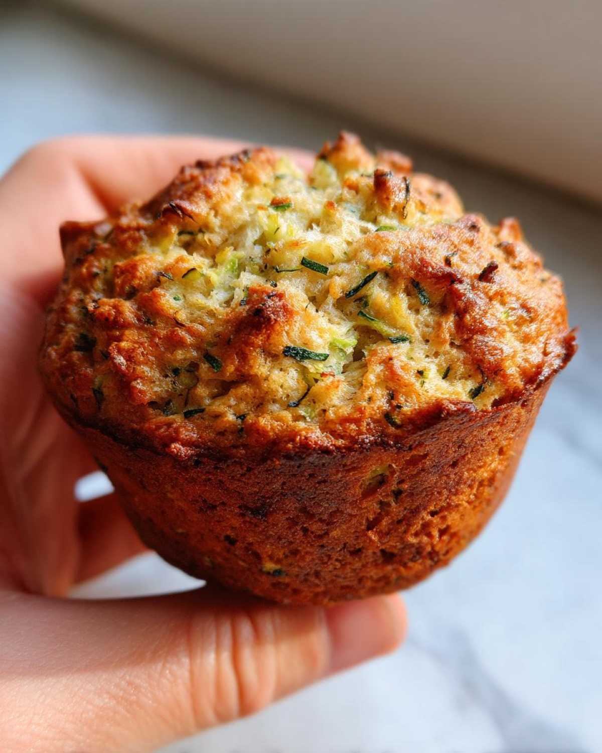Gluten-free zucchini muffins - detail 2